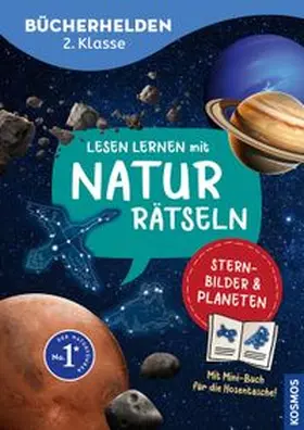 Duppke |  Lesen lernen mit Naturrätseln, Bücherhelden 2. Klasse, Sternbilder & Planeten | Buch |  Sack Fachmedien