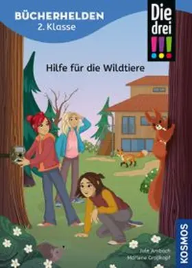 Ambach |  Die drei !!!, Bücherhelden 2. Klasse, Hilfe für die Wildtiere | Buch |  Sack Fachmedien