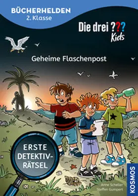 Scheller |  Die drei ??? Kids, Bücherhelden 2. Klasse, Geheime Flaschenpost | Buch |  Sack Fachmedien
