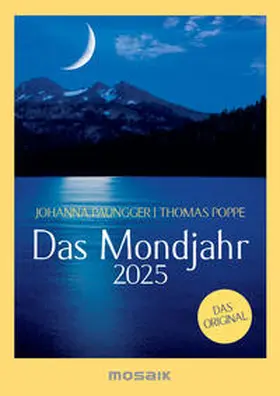 Paungger / Poppe |  Das Mondjahr 2025 - s/w Taschenkalender | Sonstiges |  Sack Fachmedien
