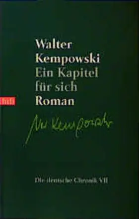 Kempowski |  Ein Kapitel für sich | Buch |  Sack Fachmedien