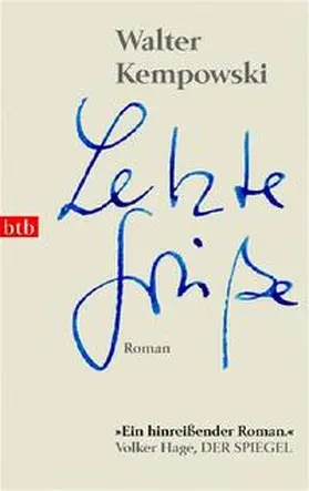 Kempowski |  Letzte Grüße | Buch |  Sack Fachmedien