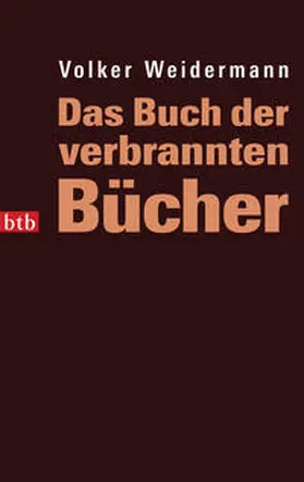 Weidermann |  Das Buch der verbrannten Bücher | Buch |  Sack Fachmedien