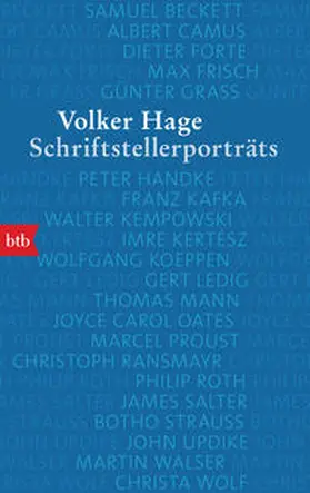 Hage |  Schriftstellerporträts | Buch |  Sack Fachmedien