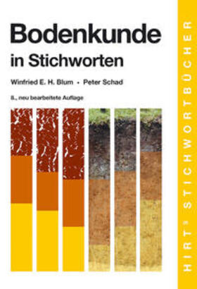 Blum / Schad | Bodenkunde in Stichworten | Buch | 978-3-443-03122-0 | sack.de