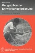 Scholz |  Geographische Entwicklungsforschung | Buch |  Sack Fachmedien