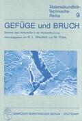 Maurer / Pohl |  Gefüge und Bruch | Buch |  Sack Fachmedien