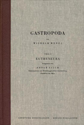 Wenz / Schindewolf | Handbuch der Paläozoologie / Gastropoda / Euthyneura | Buch | 978-3-443-39029-7 | sack.de