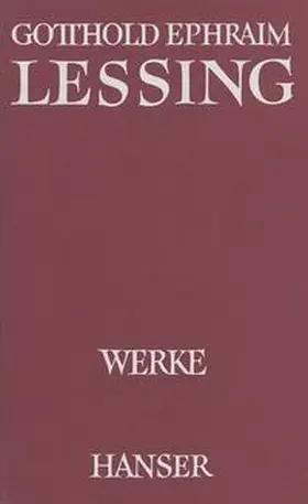 Göpfert / Lessing / Hillen |  Werke Band II | Buch |  Sack Fachmedien