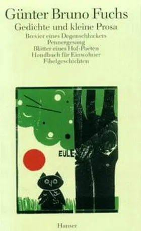 Ihrig / Fuchs | Band 2: Gedichte und kleine Prosa | Buch | 978-3-446-15808-5 | www.sack.de