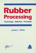 White |  Rubber Processing | Buch |  Sack Fachmedien