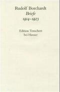 Borchardt / Schuster / Zimmermann |  Briefe 1914 - 1923 | Buch |  Sack Fachmedien