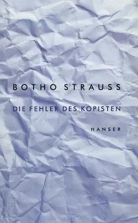 Strauß |  Die Fehler des Kopisten | Buch |  Sack Fachmedien