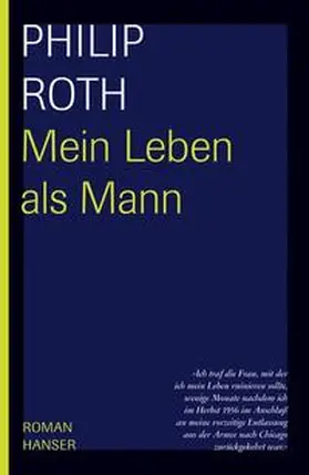 Roth |  Mein Leben als Mann | Buch |  Sack Fachmedien