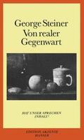 Steiner |  Von realer Gegenwart | Buch |  Sack Fachmedien