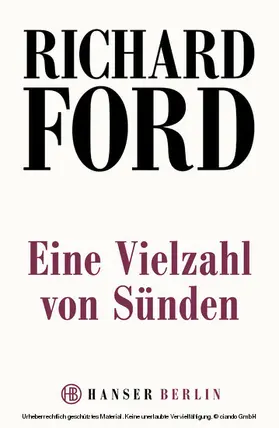 Ford |  Eine Vielzahl von Sünden | eBook | Sack Fachmedien