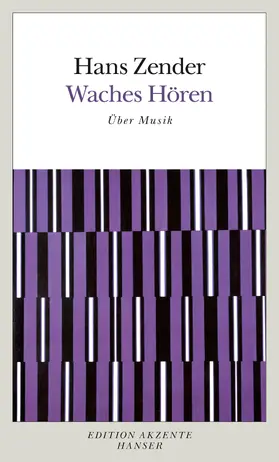 Zender |  Waches Hören. Über Musik | eBook | Sack Fachmedien