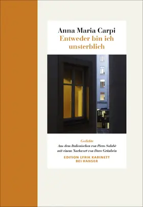 Carpi |  Entweder bin ich unsterblich | Buch |  Sack Fachmedien