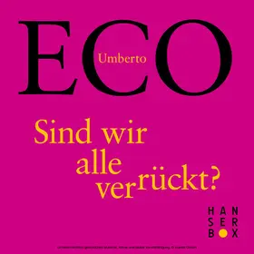 Eco |  Sind wir alle verrückt? | eBook | Sack Fachmedien