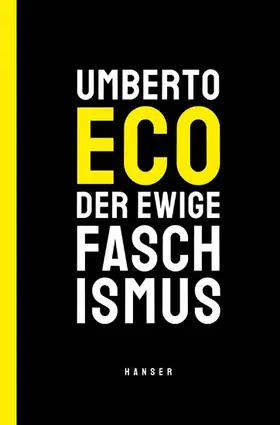 Eco | Der ewige Faschismus | E-Book | www.sack.de