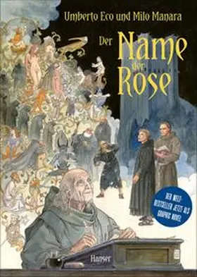 Eco / Manara |  Der Name der Rose | Buch |  Sack Fachmedien
