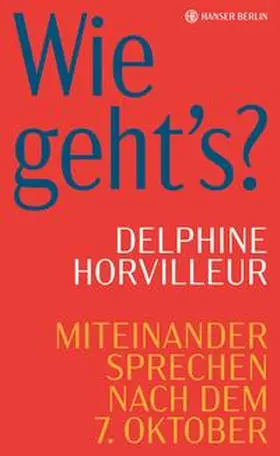 Horvilleur |  Wie geht’s? | eBook | Sack Fachmedien