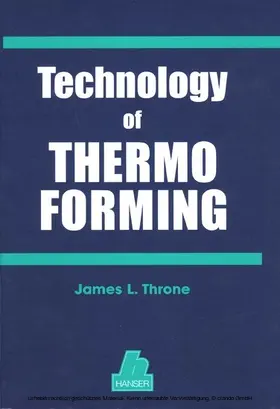 Throne | Technology of Thermoforming | E-Book | www.sack.de