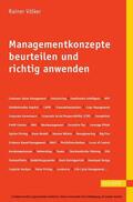 Völker |  Managementkonzepte beurteilen und richtig anwenden | eBook | Sack Fachmedien