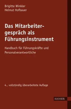 Winkler / Hofbauer |  Das Mitarbeitergespräch als Führungsinstrument | eBook | Sack Fachmedien