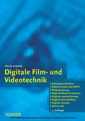 Schmidt | Digitale Film- und Videotechnik | E-Book | sack.de
