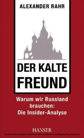Rahr |  Der kalte Freund | eBook | Sack Fachmedien