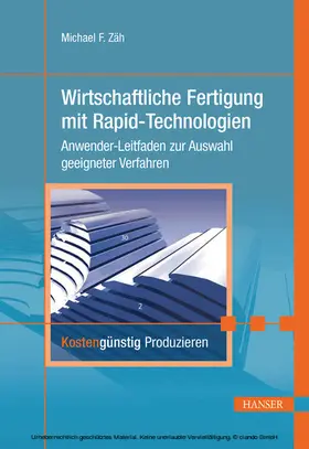 Wirtschaftliche Fertigung mit Rapid-Technologien | E-Book | www.sack.de