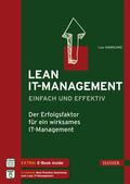 Hanschke |  Lean IT-Management - einfach und effektiv | Buch |  Sack Fachmedien