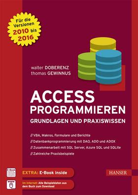 Doberenz / Gewinnus | Access programmieren | Medienkombination | 978-3-446-45027-1 | sack.de