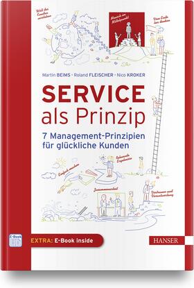 Beims / Fleischer / Kroker | Service als Prinzip | Medienkombination | 978-3-446-46385-1 | sack.de