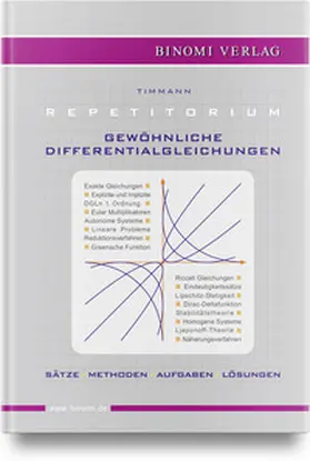 Timmann |  Repetitorium Gewöhnliche Differentialgleichungen | Buch |  Sack Fachmedien