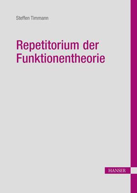 Timmann | Repetitorium der Funktionentheorie | E-Book | sack.de