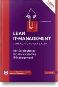 Hanschke |  Lean IT-Management - einfach und effektiv | Buch |  Sack Fachmedien