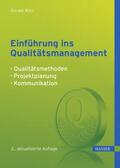 Winz |  Einführung ins Qualitätsmanagement | eBook | Sack Fachmedien