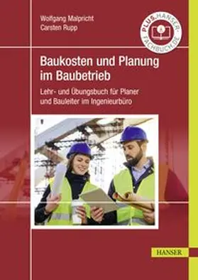 Malpricht / Rupp | Baukosten und Planung im Baubetrieb | E-Book | www.sack.de