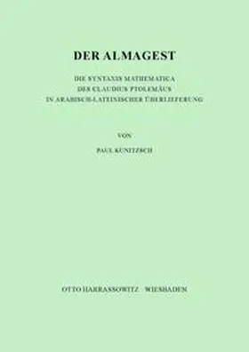 Kunitzsch |  Der Almagest | Buch |  Sack Fachmedien