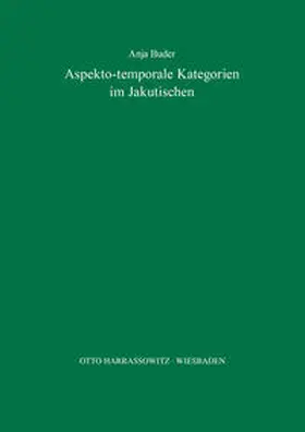 Buder |  Aspekto-temporale Kategorien im Jakutischen | Buch |  Sack Fachmedien