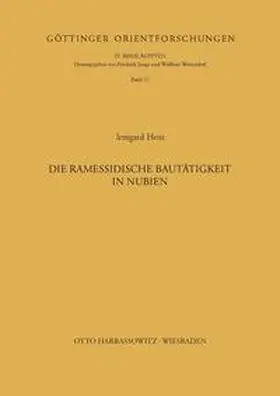 Hein |  Die ramessidische Bautätigkeit in Nubien | Buch |  Sack Fachmedien