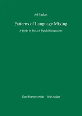 Backus |  Patterns of Language Mixing | Buch |  Sack Fachmedien
