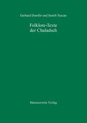 Doerfer / Tezcan |  Folklore-Texte der Chaladsch | Buch |  Sack Fachmedien