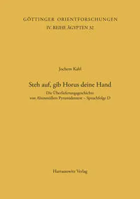 Kahl |  Steh auf, gib Horus deine Hand | Buch |  Sack Fachmedien