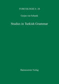 Schaaik |  Studies in Turkish Grammar | Buch |  Sack Fachmedien