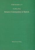 Haig |  Relative Constructions in Turkish | Buch |  Sack Fachmedien