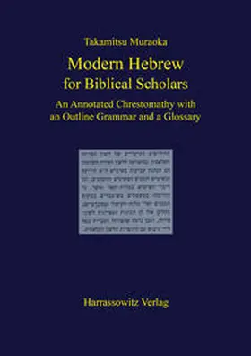 Muraoka |  Modern Hebrew for Biblical Scholars | Buch |  Sack Fachmedien