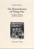 Rampley |  The Remembrance of Things Past | Buch |  Sack Fachmedien